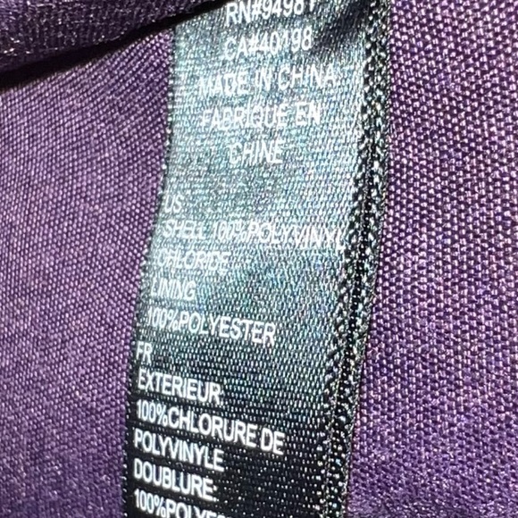 Vintage Deep Purple “Mock Croc” Clutch - Picture 11 of 11